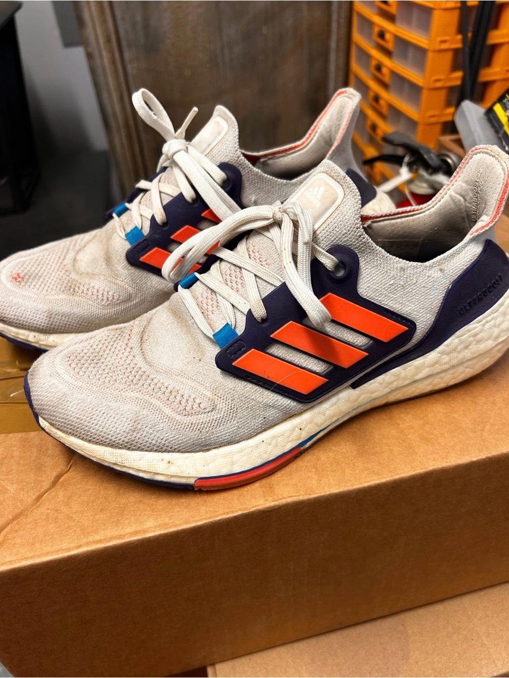 Adidas Ultraboost woman’s 8.5 running shoes ultra